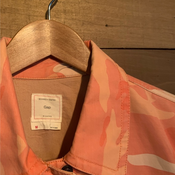 GAP Orange Stylish Camo Jacket - Picture 2 of 2